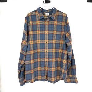 Marine Layer Classic Fit Long Sleeve Balboa Shirt Mens 2XL Multi Plaid Flannel